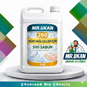 MR UKAN 260 AĞIR YAĞLI ELLER İÇİN SIVI SABUN 5 KG
