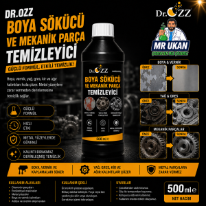 MR UKAN BOYA SÖKÜCÜ VE MEKANİK PARÇA TEMİZLEYİCİ 500 ML