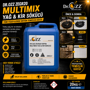 MR UKAN ZEGR20 MULTİMİX YAĞ KİR LEKE ÇIKARICI 20 KG